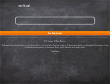 Tablet Screenshot of earth.net